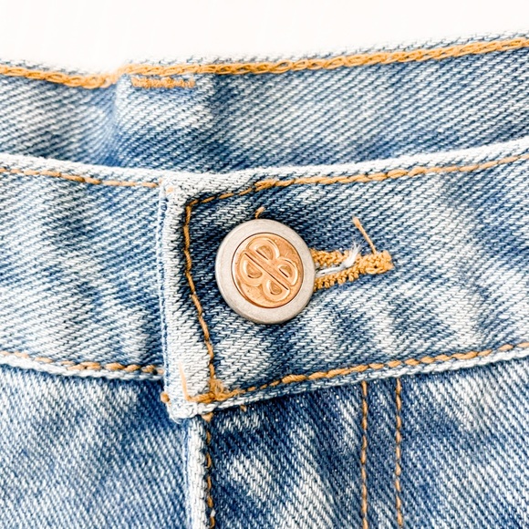 COPY - Bill Blass Vintage High Rise Jean Shorts Size 10 - Picture 2 of 9